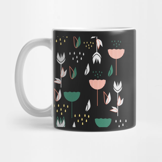 Flowers and raindrops by cocodes